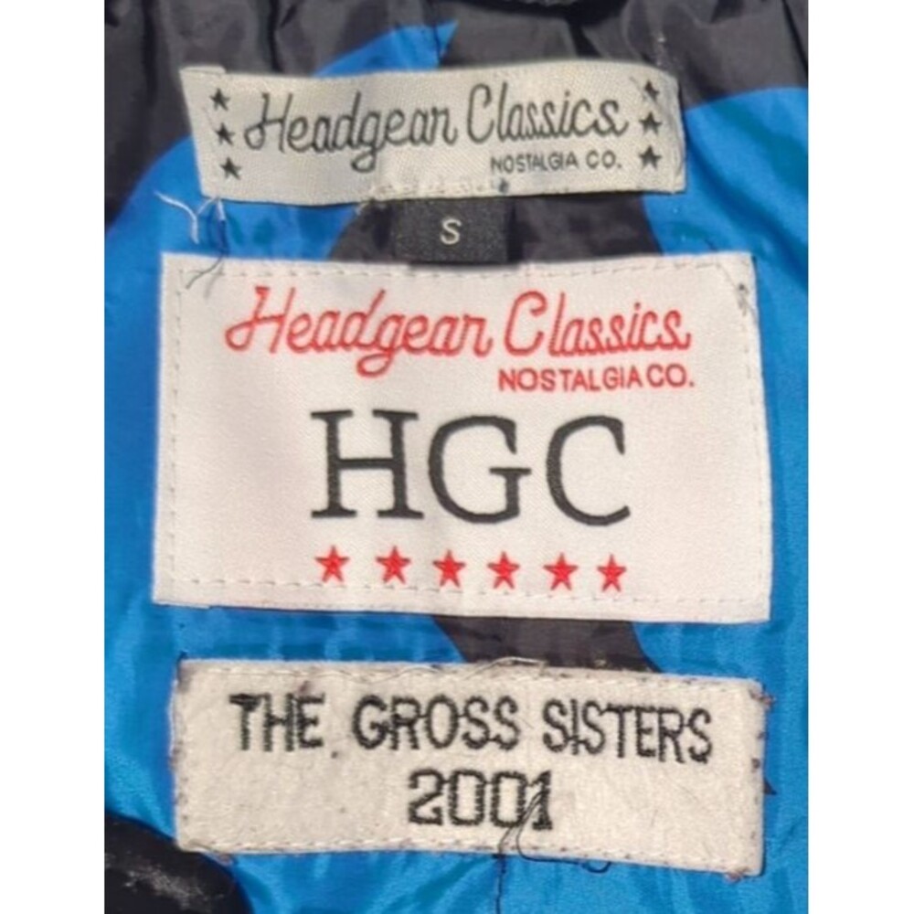 HGC The Gross Sisters 2001 Black Blue Satin Bomber Jacket Proud Family Sz S - Picture 7 of 9